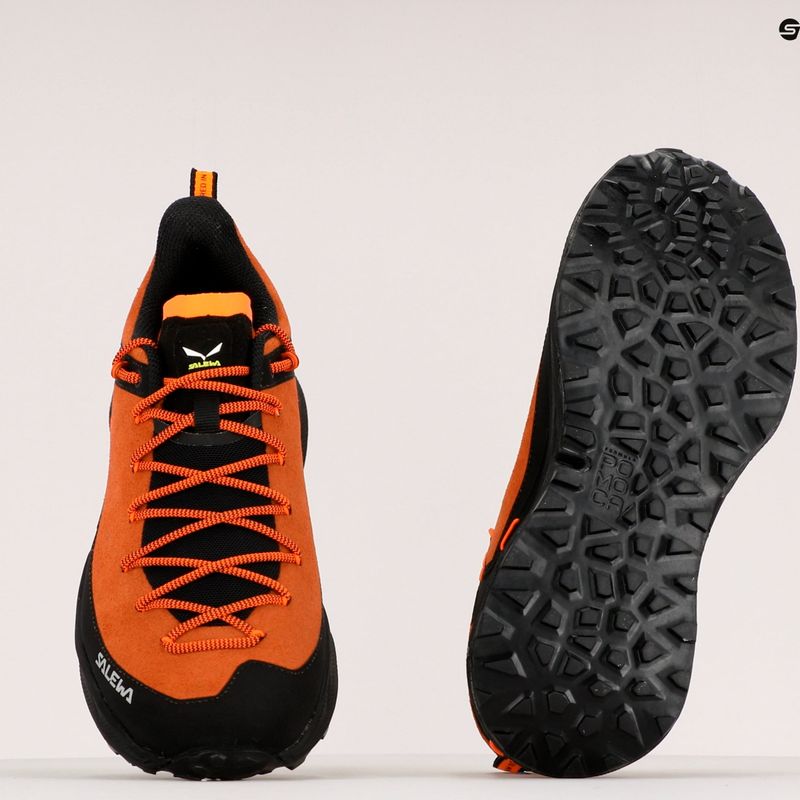 Buty trekkingowe męskie Salewa Dropline Leather autumnal/black 10