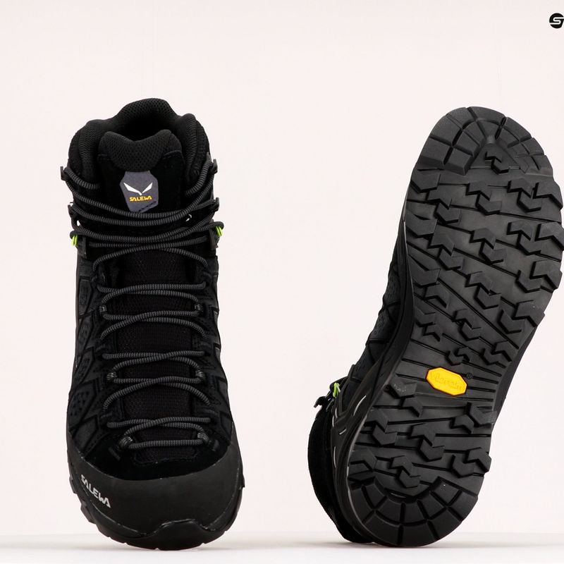 Buty trekkingowe męskie Salewa Alp Trainer 2 Mid GTX black/black 14