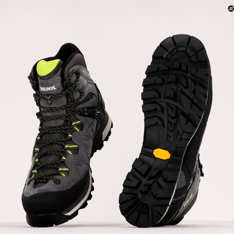 Buty trekkingowe męskie Meindl Tonale GTX anthracite/lemon 10