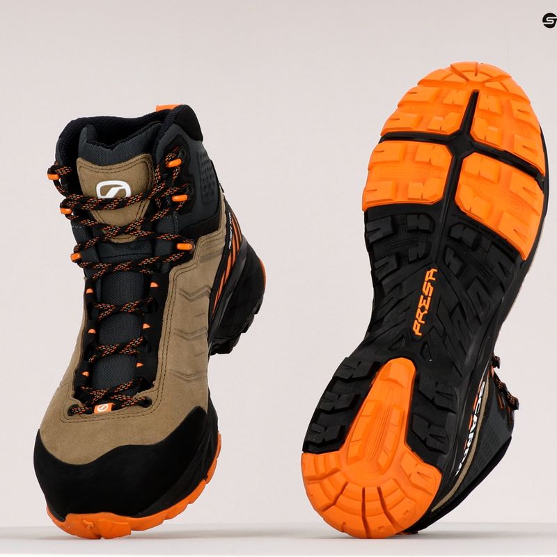 Buty trekkingowe męskie SCARPA Rush TRK GTX 2022 desert/mango 9