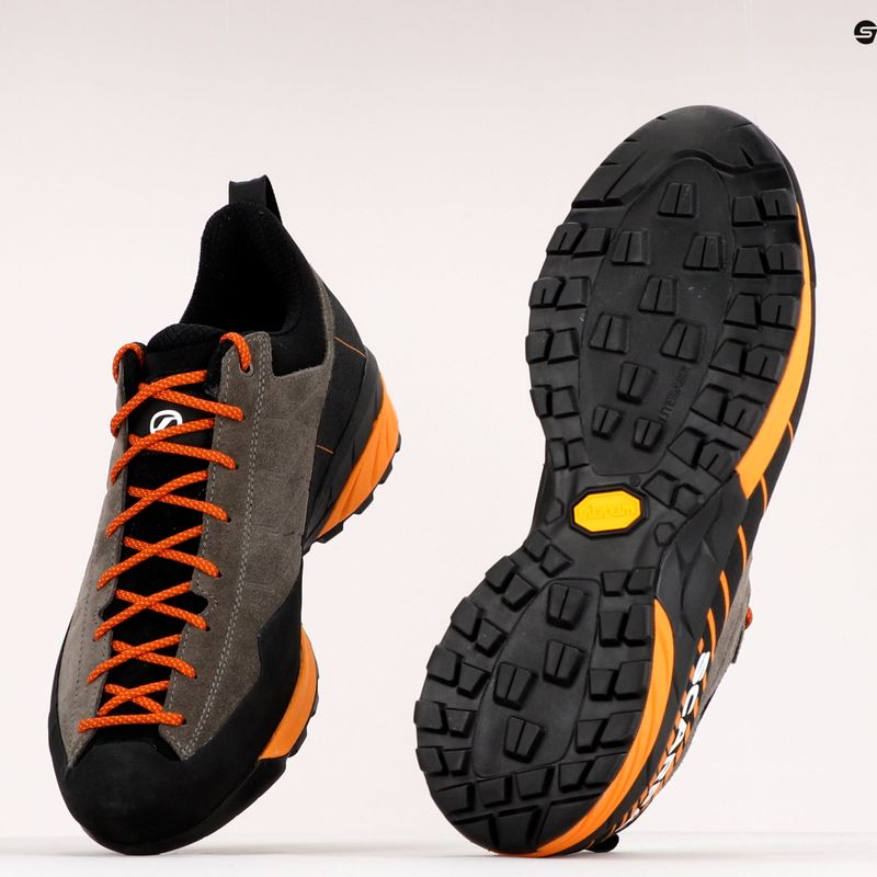 Buty podejściowe męskie SCARPA Mescalito titanium/mango 14