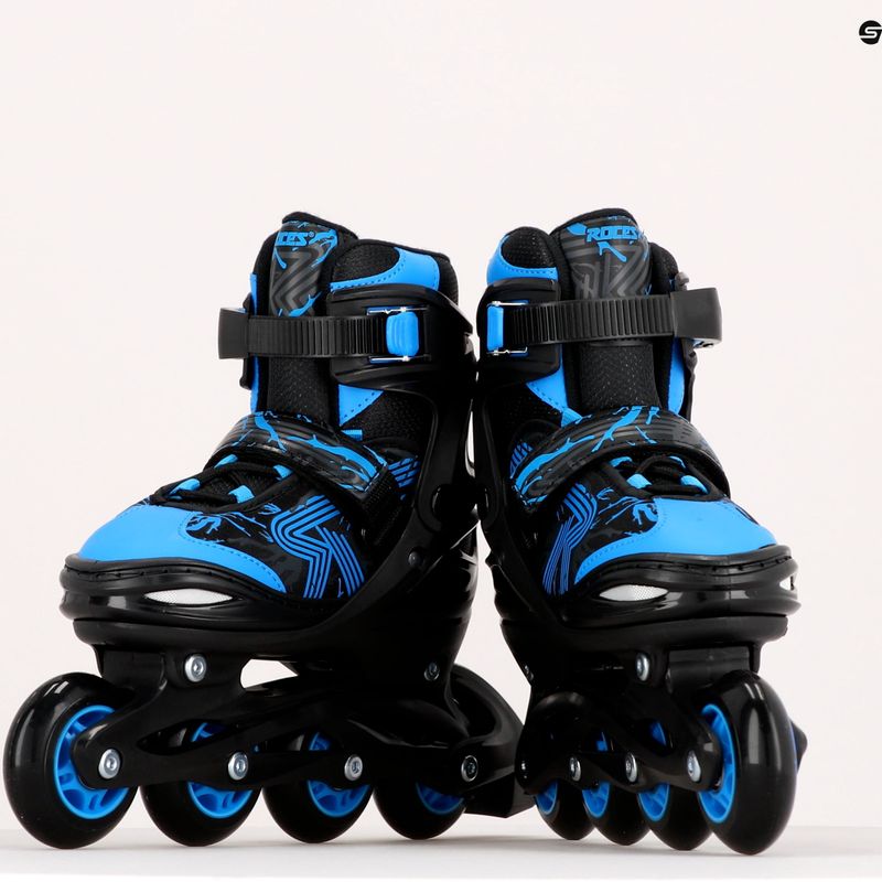 Rolki dziecięce Roces Jokey 3.0 Boy black/astro blue 9