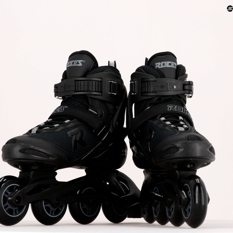 Rolki męskie Roces Icon black/dark charcoal 9