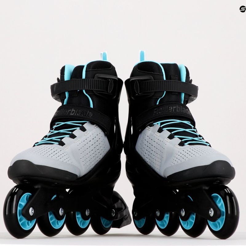 Rolki damskie Rollerblade Zetrablade Elite W black/powder blue 10