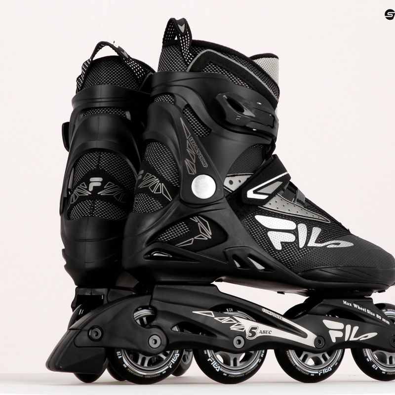 Rolki męskie FILA Legacy Comp 2021 black/grey 9