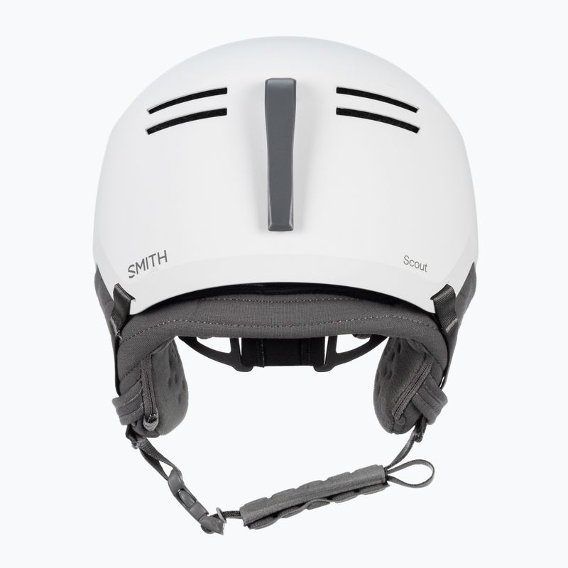 Kask narciarski Smith Scout matte white 3