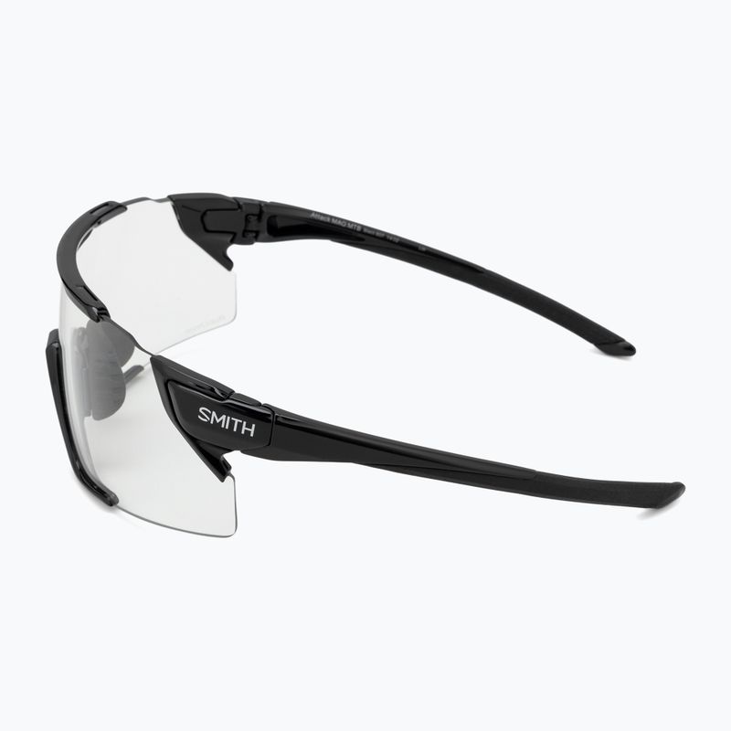 Okulary przeciwsłoneczne Smith Attack MAG MTB black/photochromic clear to grey/low light amber 5