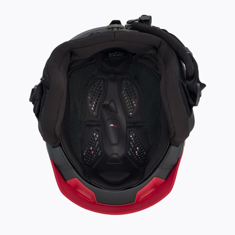 Kask narciarski Smith Level MIPS matte lava black 5