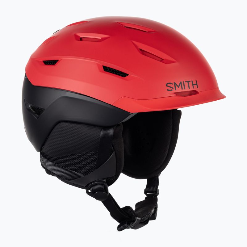Kask narciarski Smith Level matte lava black