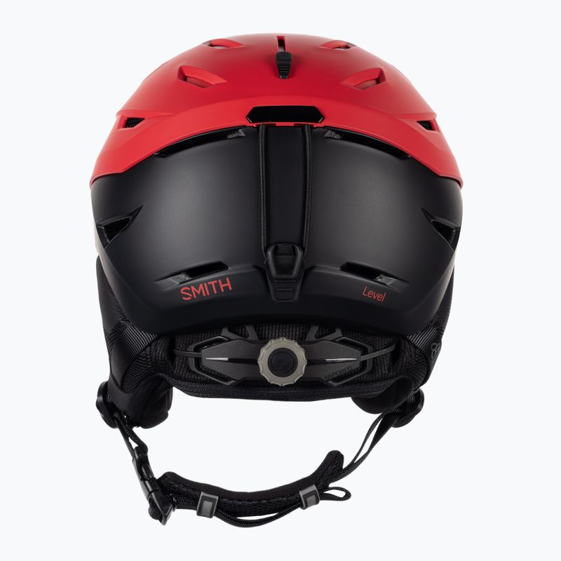 Kask narciarski Smith Level matte lava black 3