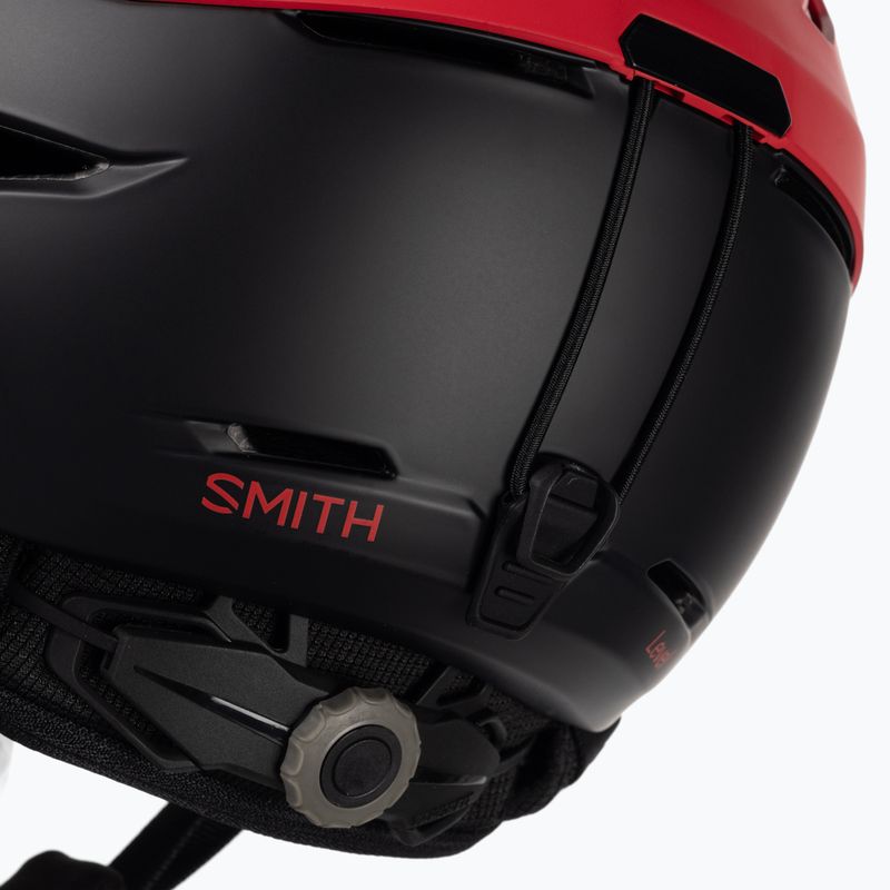 Kask narciarski Smith Level matte lava black 6