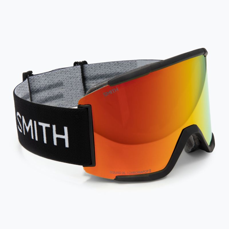 Gogle narciarskie Smith Squad XL black/chrp sun red mirror/chrp storm yellow flash 2