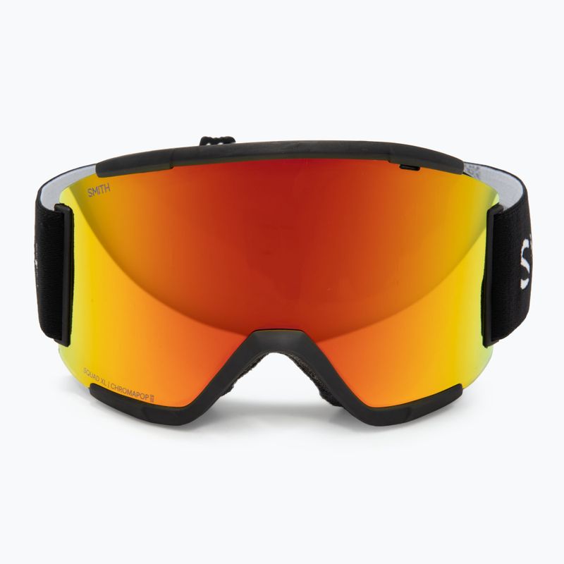 Gogle narciarskie Smith Squad XL black/chrp sun red mirror/chrp storm yellow flash 3