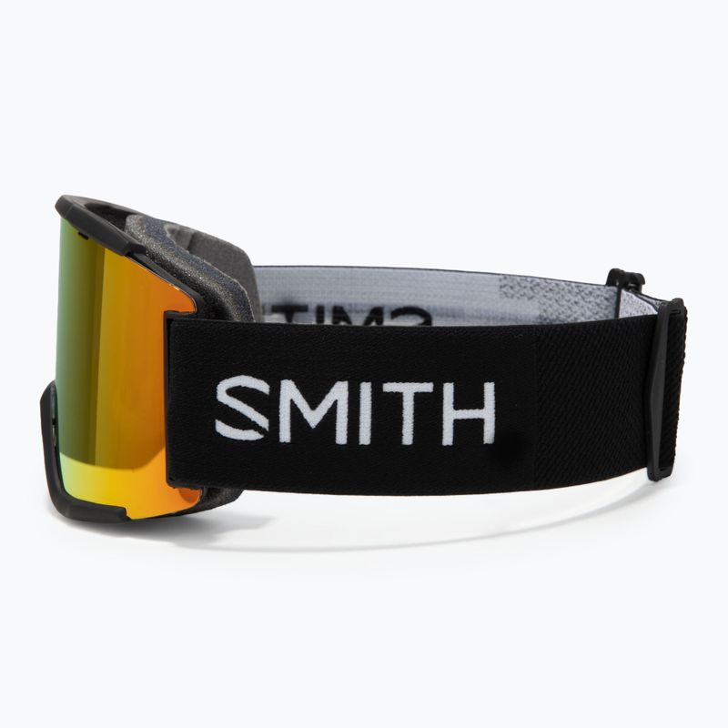 Gogle narciarskie Smith Squad XL black/chrp sun red mirror/chrp storm yellow flash 5