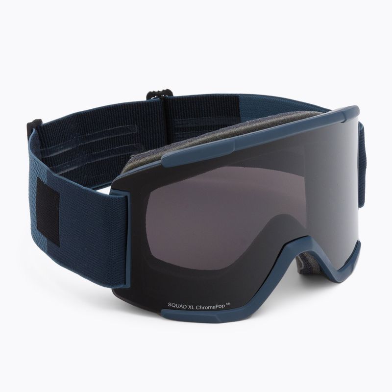 Gogle narciarskie Smith Squad XL french navy /sun black/storm rose flash