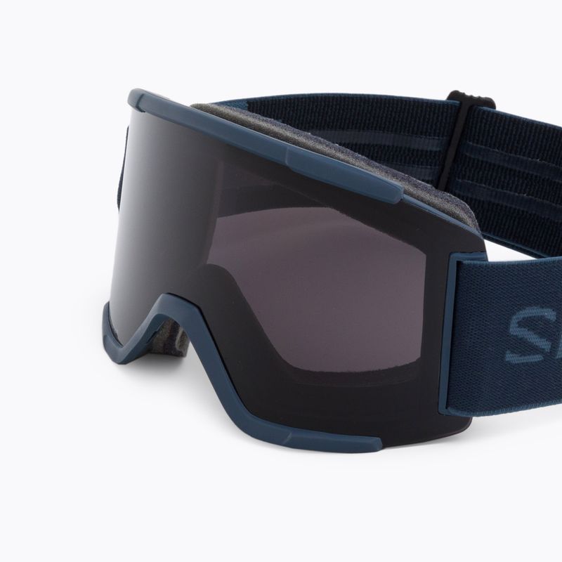 Gogle narciarskie Smith Squad XL french navy /sun black/storm rose flash 5