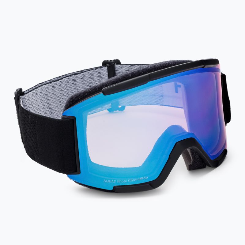 Gogle narciarskie Smith Squad black/chromapop photochromic rose flash