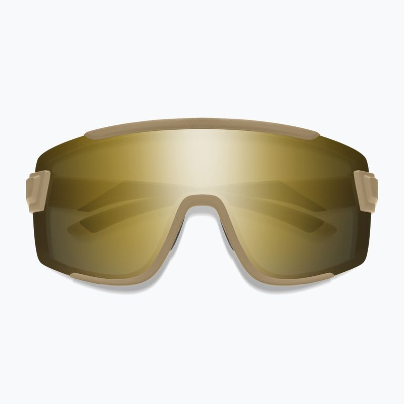 Okulary przeciwsłoneczne Smith Wildcat matte safari/chromapop black gold mirror/clear 2