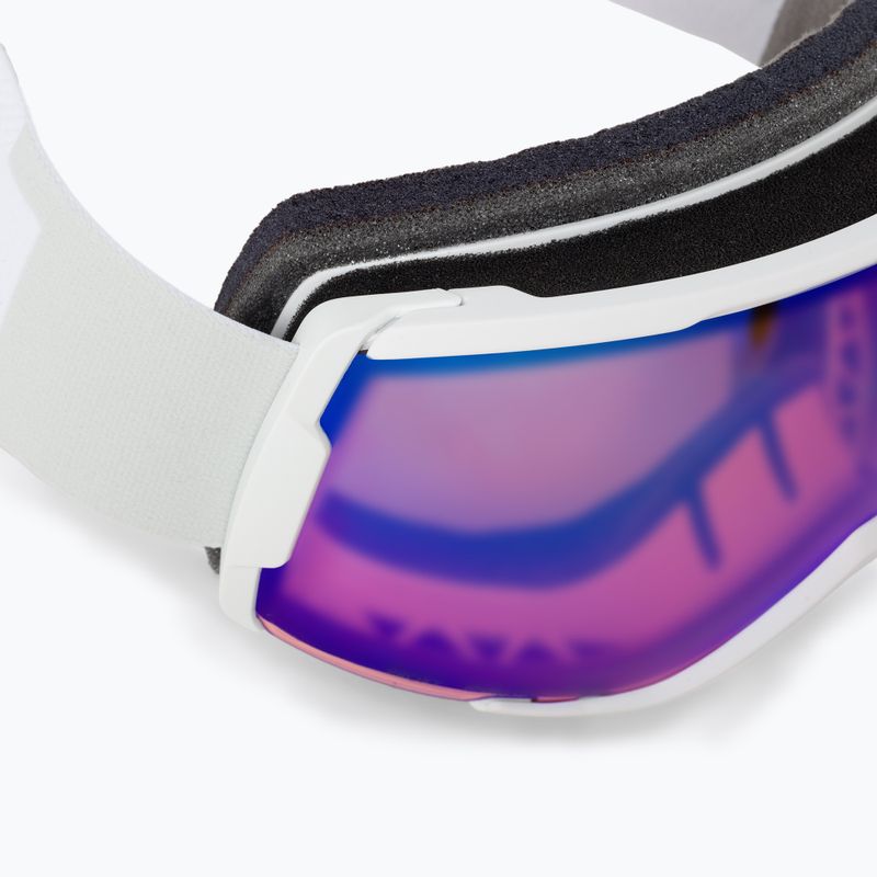 Gogle narciarskie Smith Proxy white vapor/chromapop photochromic rose flash 5