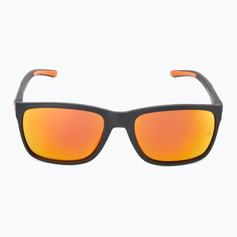 Okulary przeciwsłoneczne męskie Under Armour 0005/S S3 matte black gold/red multilayer 3