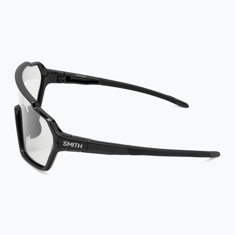 Okulary przeciwsłoneczne Smith Shift MAG 2024 black/photochromic clear to gray/clear 5