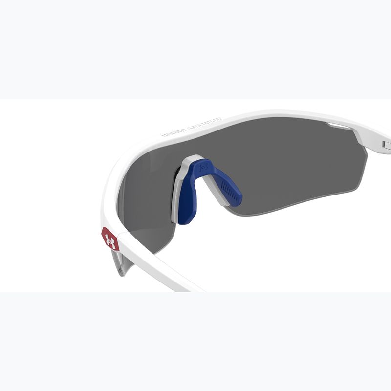 Okulary przeciwsłoneczne dziecięce Under Armour 7001/S S3 matte white/blue multilayer oleophobic 6