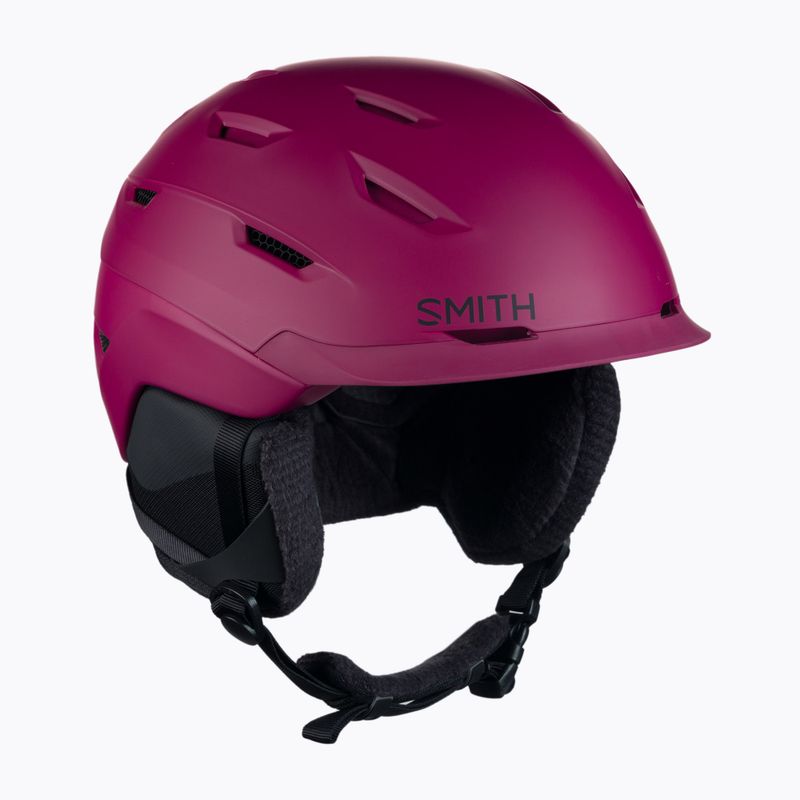 Kask narciarski Smith Liberty MIPS matte merlot