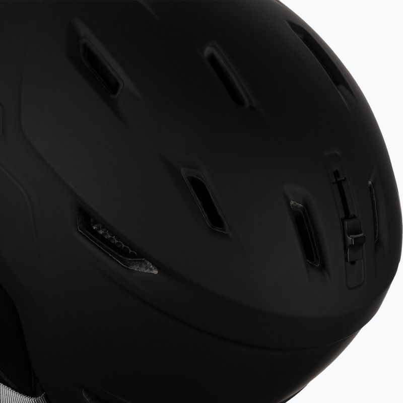 Kask narciarski Smith Survey matte black/rose flash 8