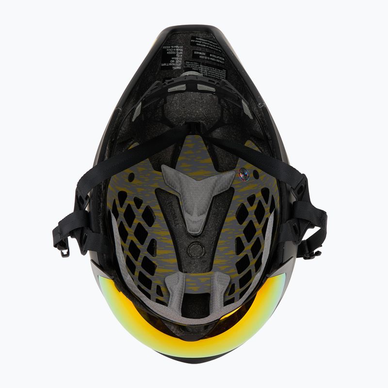 Kask rowerowy Smith Jetstream TT matte black/chromapop red mirror/clear 5