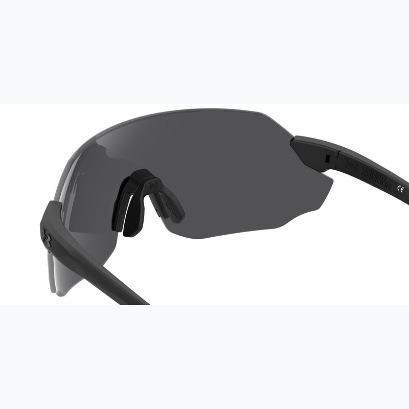 Okulary przeciwsłoneczne Under Armour Halftime matte black/grey oleophobic 6