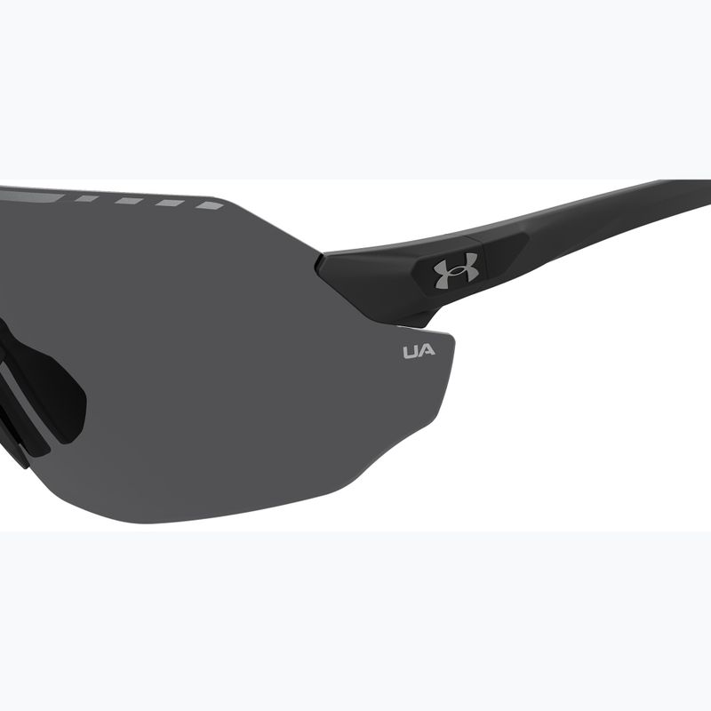 Okulary przeciwsłoneczne Under Armour Halftime matte black/grey oleophobic 7