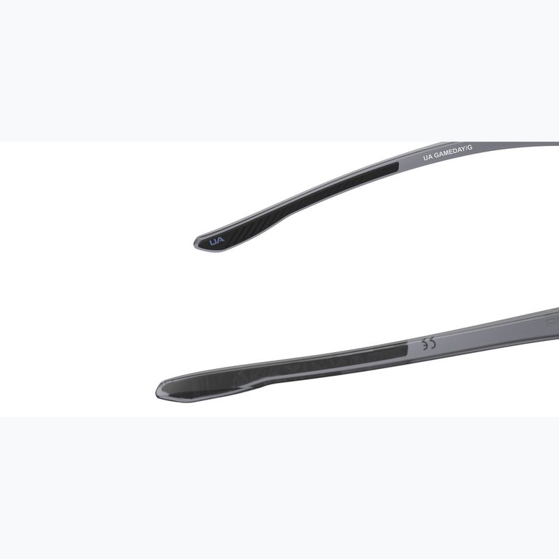 Okulary przeciwsłoneczne męskie Under Armour Gameday/G S3 crystal grey/silver oleophobic 8