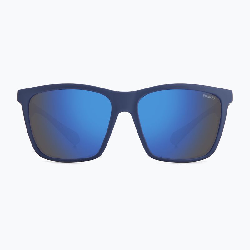Okulary przeciwsłoneczne Polaroid PLD 2126/S blue grey/blue mirror polarized 3