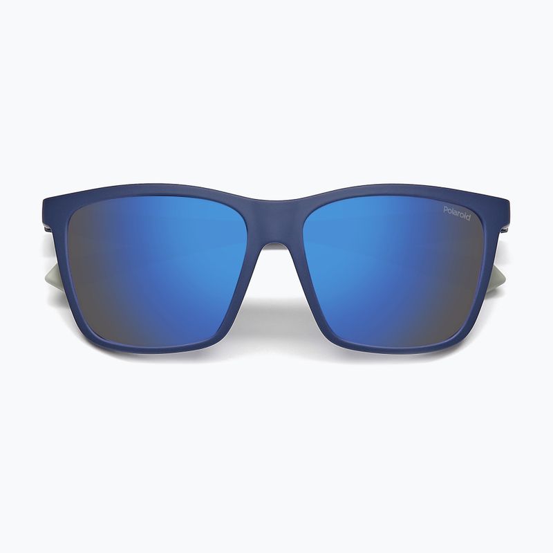 Okulary przeciwsłoneczne Polaroid PLD 2126/S blue grey/blue mirror polarized 4