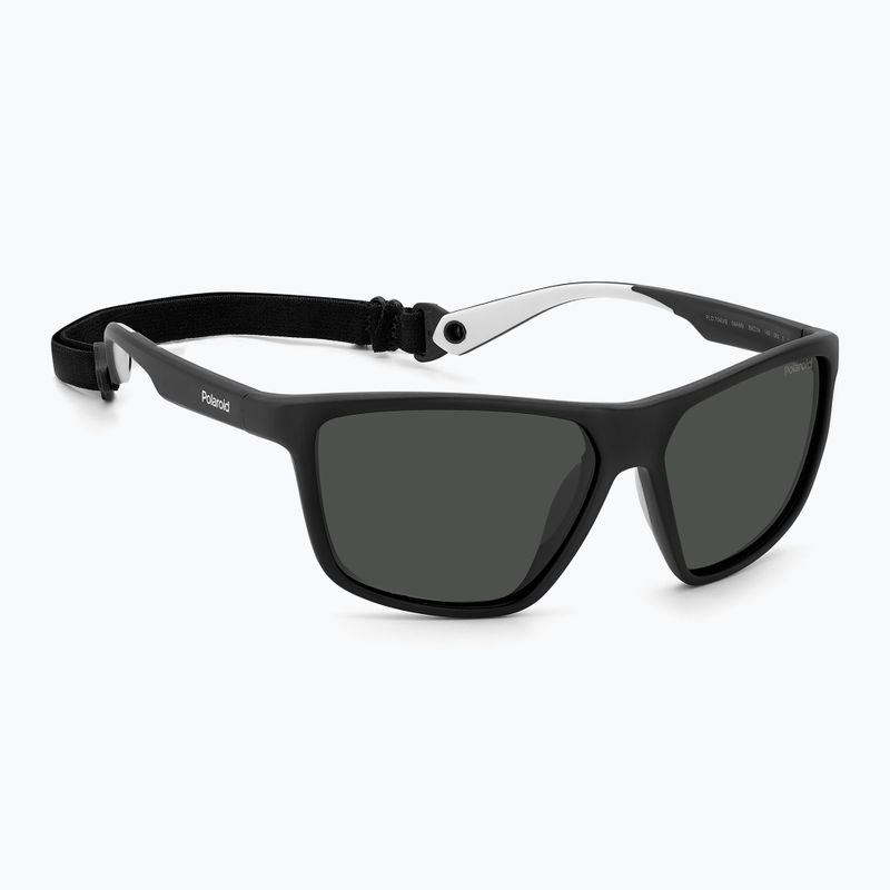 Okulary przeciwsłoneczne męskie Polaroid PLD 7040/S black grey/grey polarized