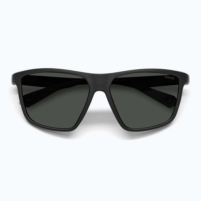 Okulary przeciwsłoneczne męskie Polaroid PLD 7040/S black grey/grey polarized 4