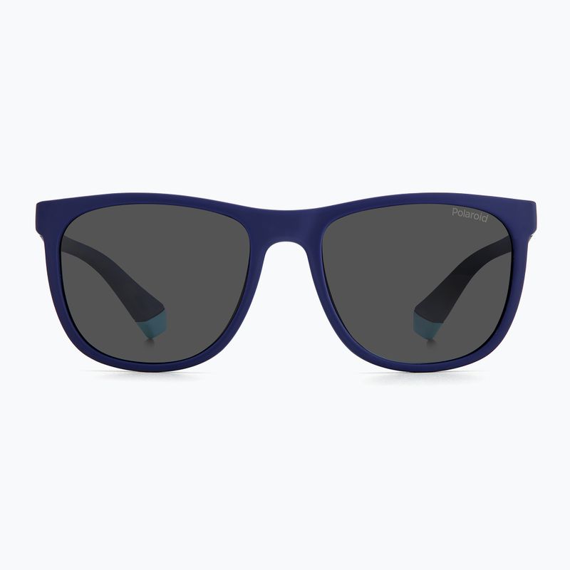 Okulary przeciwsłoneczne dziecięce Polaroid PLD 8049/S blue azure/grey polarized 3