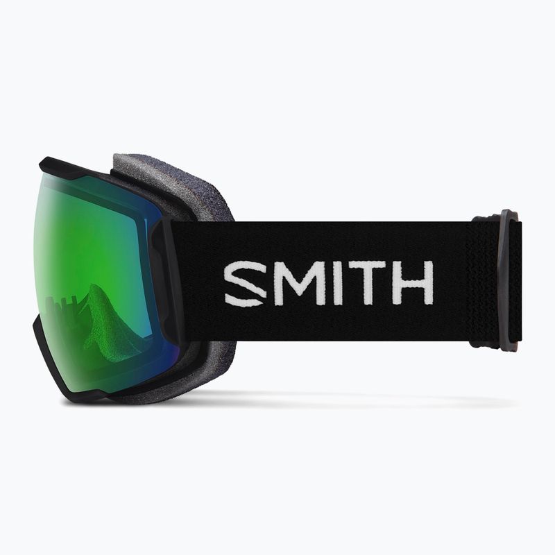 Gogle narciarskie Smith Sequence OTG S2 black/chromapop everyday green mirror 3