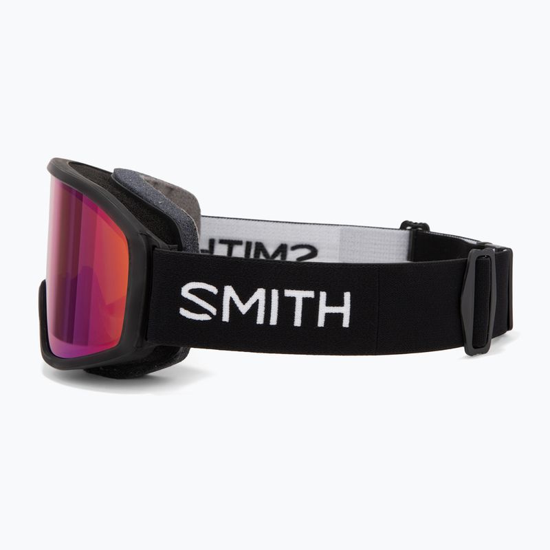 Gogle narciarskie Smith Reason OTG black/green sol-x mirror 4