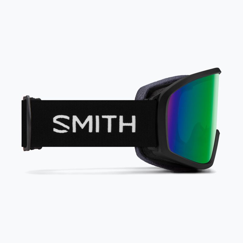 Gogle narciarskie Smith Reason OTG black/green sol-x mirror 2