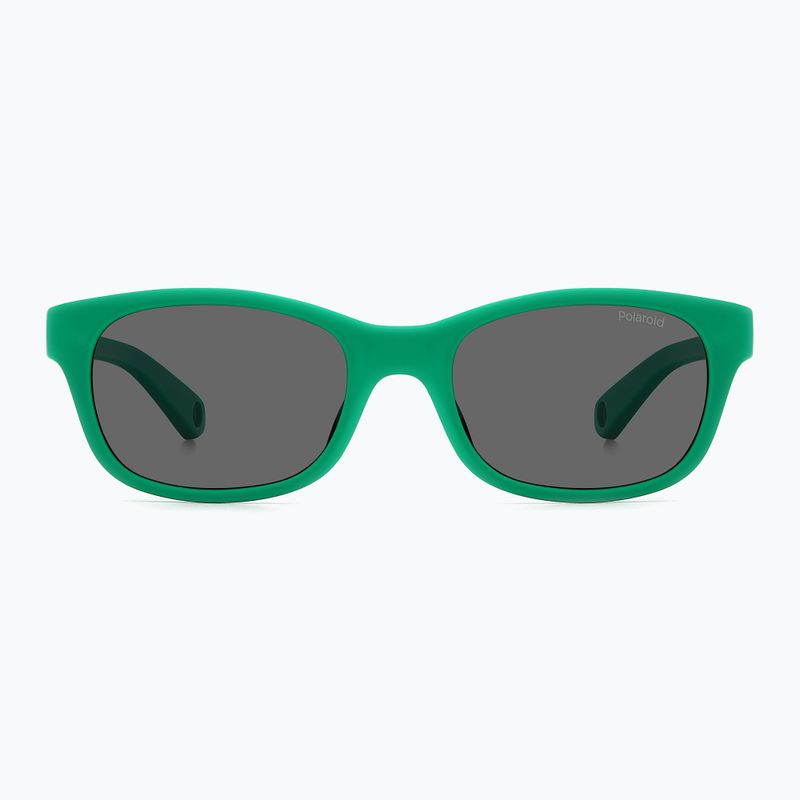 Okulary przeciwsłoneczne dziecięce Polaroid PLD K006/S green/grey polarized 3