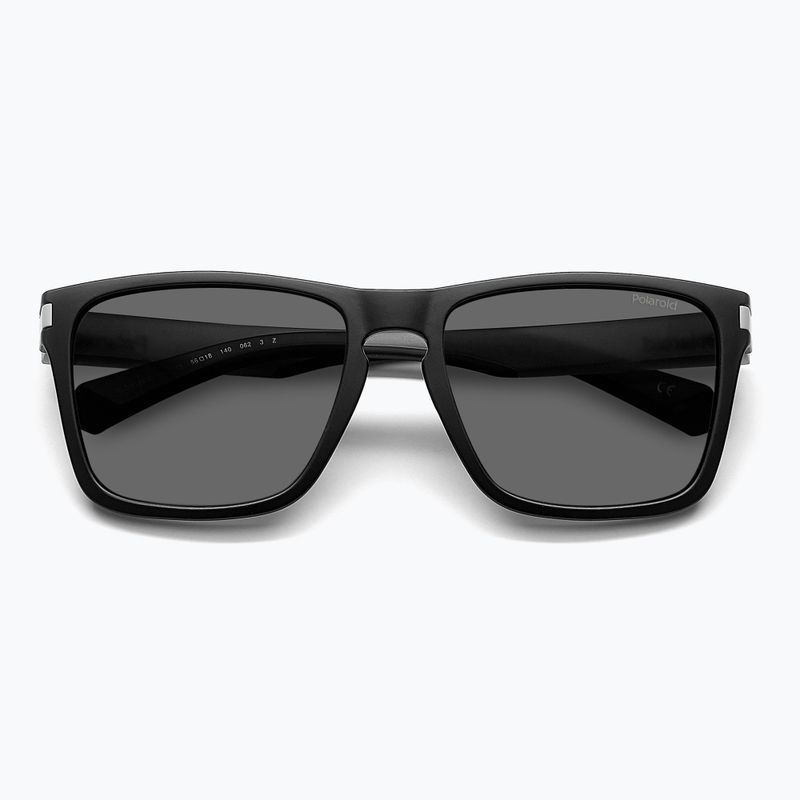 Okulary przeciwsłoneczne Polaroid PLD 2139/S matte black grey/grey polarized 4