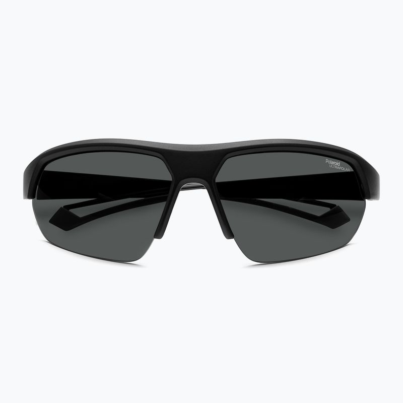Okulary przeciwsłoneczne Polaroid PLD 7048/S matte black/grey polarized high contrast 3