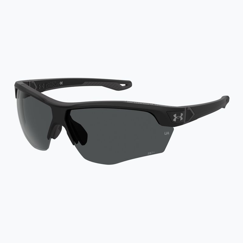 Okulary przeciwsłoneczne Under Armour Yard Dual S3 matte black/grey oleophobic 2