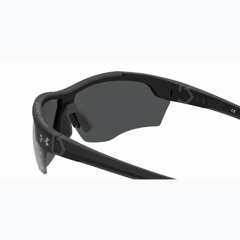 Okulary przeciwsłoneczne Under Armour Yard Dual S3 matte black/grey oleophobic 6