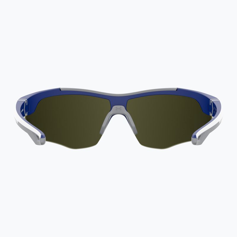 Okulary przeciwsłoneczne Under Armour Yard Dual S3 matte white blue/blue multilayer oleophobic 4