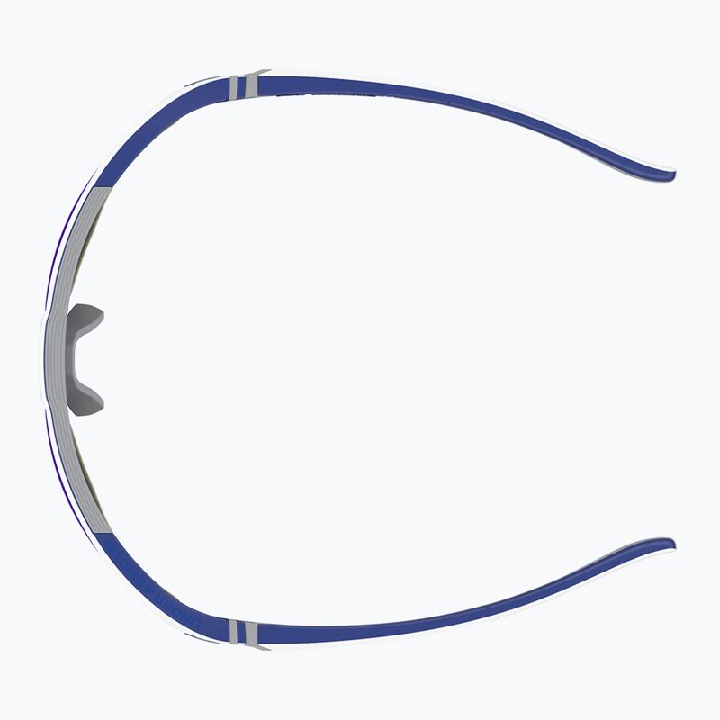 Okulary przeciwsłoneczne Under Armour Yard Dual S3 matte white blue/blue multilayer oleophobic 5