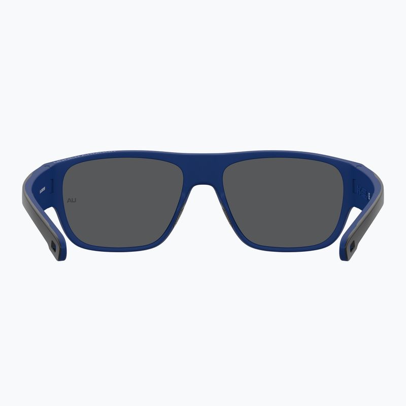 Okulary przeciwsłoneczne męskie Under Armour Scorcher matte black blue/blu sky mirror 4