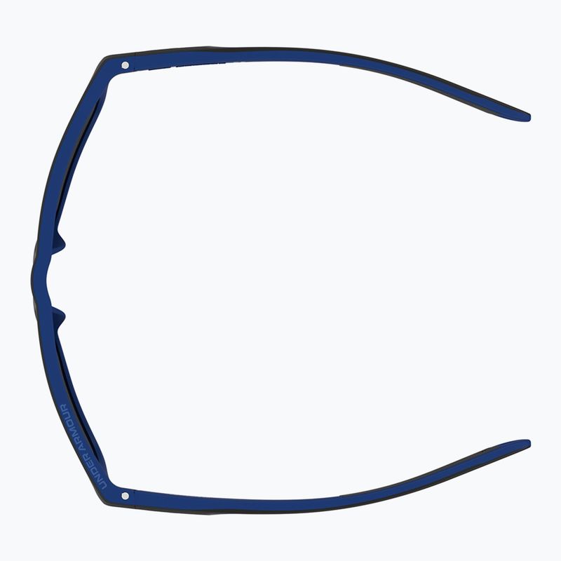 Okulary przeciwsłoneczne męskie Under Armour Scorcher matte black blue/blu sky mirror 5