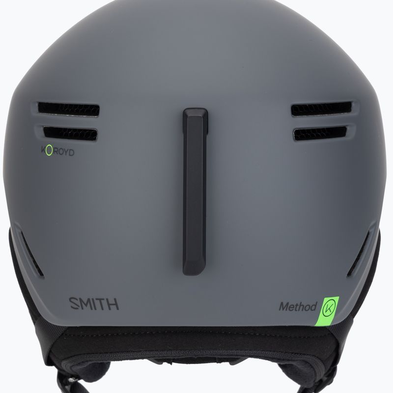 Kask narciarski Smith Method matte slate 8